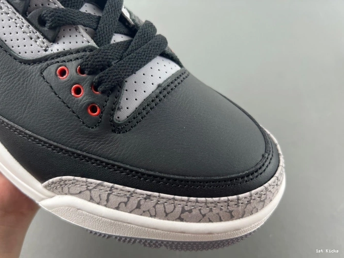 Air 3 Black Cement DN3707-010 Jordan 0706